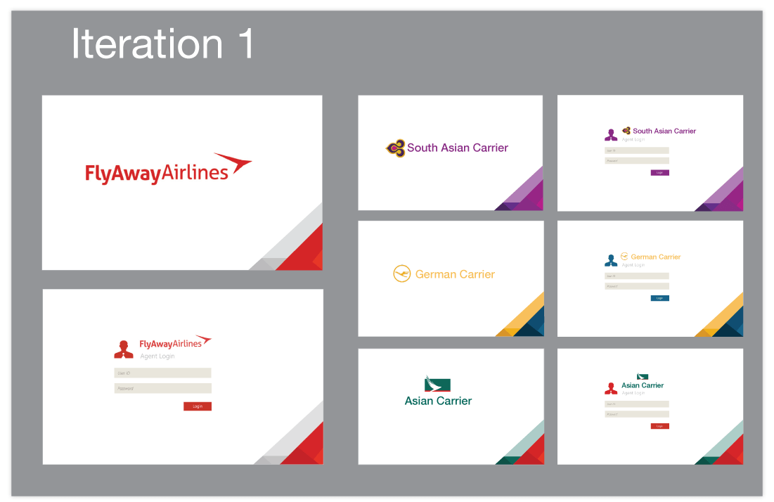 Color abstractions from mood boards- Option 1